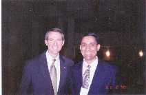 With Congressman Rob Portman.